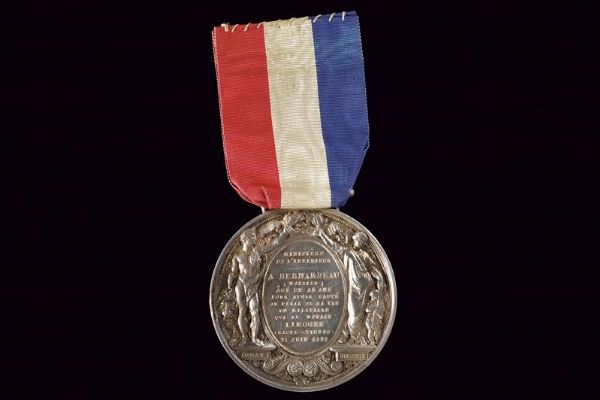 Medaglia Luigi Filippo di Francia (1830 - 1848) in argento  - Asta Medaglie, Ordini e Decorazioni - Associazione Nazionale - Case d'Asta italiane