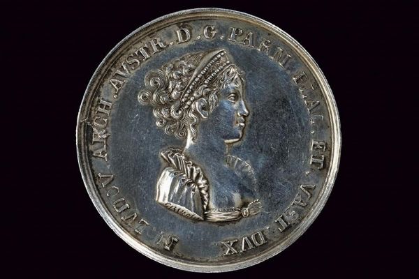 Medaglia Maria Luigia d'Austria (1815-1847) in argento  - Asta Medaglie, Ordini e Decorazioni - Associazione Nazionale - Case d'Asta italiane