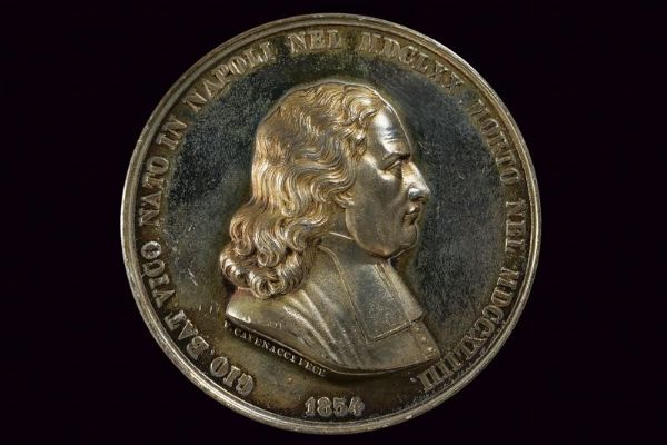 Medaglia Ferdinando II (1830-1859) in argento  - Asta Medaglie, Ordini e Decorazioni - Associazione Nazionale - Case d'Asta italiane