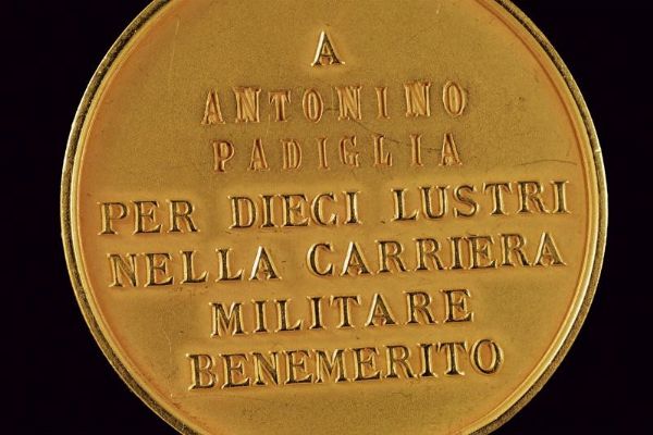 Medaglia Mauriziana per ufficiali inferiori e sottufficiali  - Asta Medaglie, Ordini e Decorazioni - Associazione Nazionale - Case d'Asta italiane