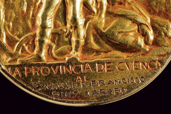 Medaglia d'oro  - Asta Medaglie, Ordini e Decorazioni - Associazione Nazionale - Case d'Asta italiane