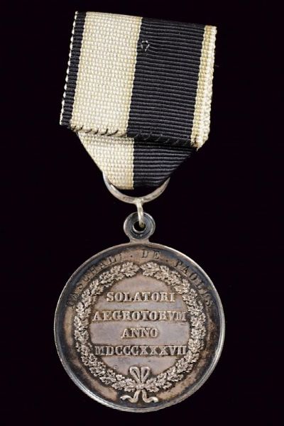 Medaglia Gregorio XVI (1831 - 1846) in argento con nominativo  - Asta Medaglie, Ordini e Decorazioni - Associazione Nazionale - Case d'Asta italiane