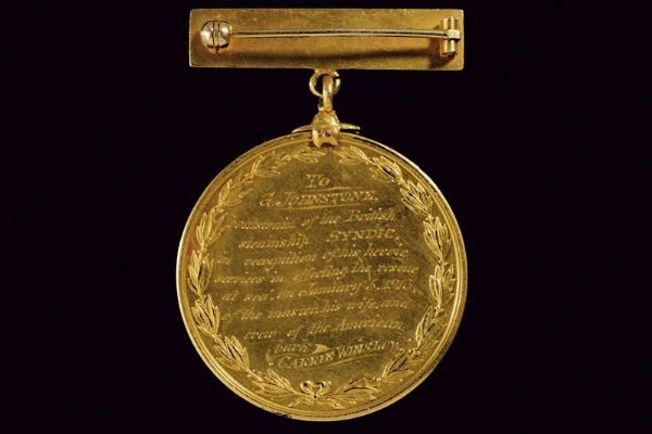 Medaglia d'oro conferita dal Presidente degli Stati Uniti d'America  - Asta Medaglie, Ordini e Decorazioni - Associazione Nazionale - Case d'Asta italiane