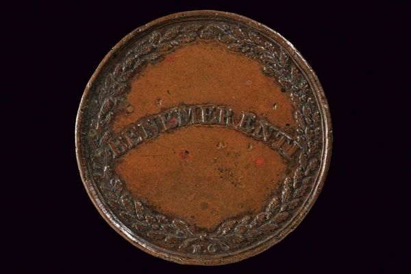 Medaglia Leone XII (1823 - 1829) Benemerenti in bronzo  - Asta Medaglie, Ordini e Decorazioni - Associazione Nazionale - Case d'Asta italiane