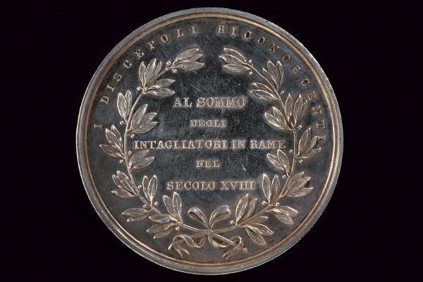 Medaglia per la morte di Raffaello Morghen (1758-1833)  - Asta Medaglie, Ordini e Decorazioni - Associazione Nazionale - Case d'Asta italiane