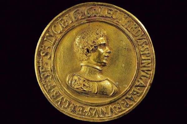 Medaglia Leonardo Spinola  - Asta Medaglie, Ordini e Decorazioni - Associazione Nazionale - Case d'Asta italiane