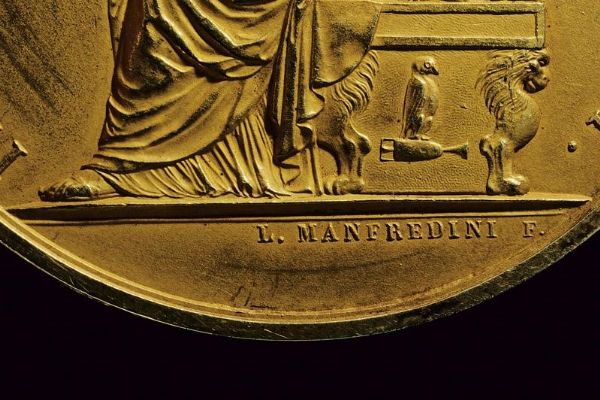 Medaglia Imperiale Regia dell'accademia delle belle arti  - Asta Medaglie, Ordini e Decorazioni - Associazione Nazionale - Case d'Asta italiane