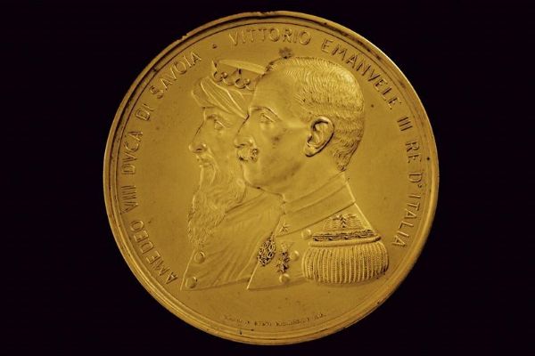 Medaglia per il 500° anniversario dell'ordine San Maurizio, Vittorio Emanuele III (1900-46)  - Asta Medaglie, Ordini e Decorazioni - Associazione Nazionale - Case d'Asta italiane