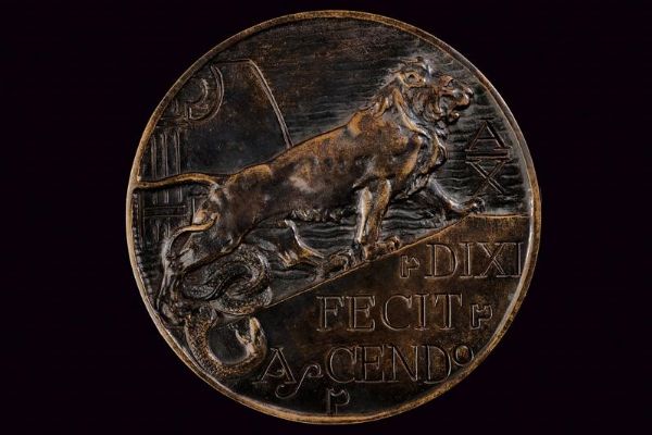 Medaglia di bronzo  - Asta Medaglie, Ordini e Decorazioni - Associazione Nazionale - Case d'Asta italiane