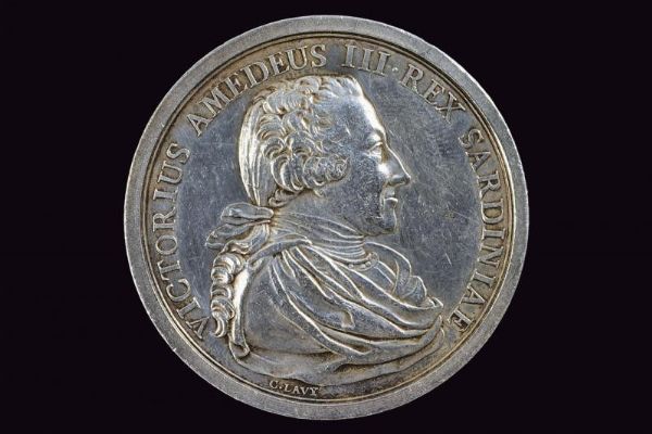 Medaglia per le nozze di Vittorio Emanuele I e Maria Teresa d'Austria, Vittorio Amedeo III (1773-96)  - Asta Medaglie, Ordini e Decorazioni - Associazione Nazionale - Case d'Asta italiane