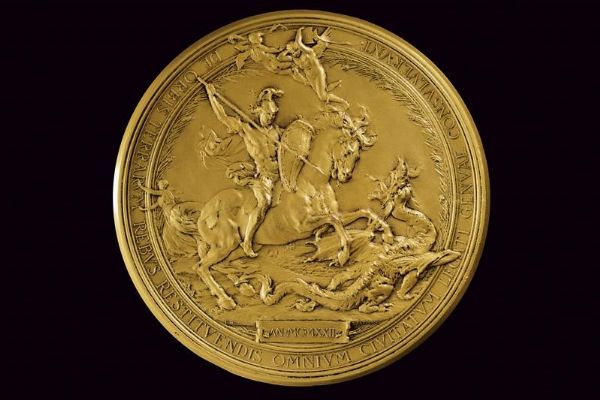 Medaglia commemorativa Cristoforo Colombo  - Asta Medaglie, Ordini e Decorazioni - Associazione Nazionale - Case d'Asta italiane