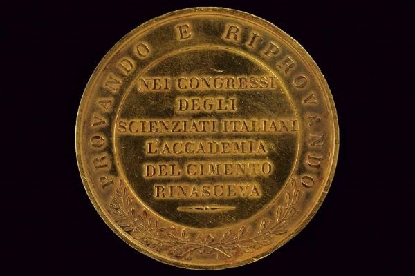 Medaglia commemorativa del III congresso degli scienziati Italiani (1841)  - Asta Medaglie, Ordini e Decorazioni - Associazione Nazionale - Case d'Asta italiane