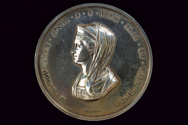 Medaglia Maria Luigia d'Austria (1815-1847) in argento  - Asta Medaglie, Ordini e Decorazioni - Associazione Nazionale - Case d'Asta italiane