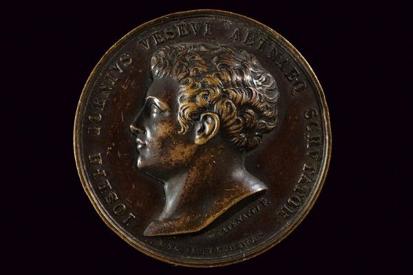 Medaglia Giuseppe Gioeni, Ferdinando II (1830-59)  - Asta Medaglie, Ordini e Decorazioni - Associazione Nazionale - Case d'Asta italiane