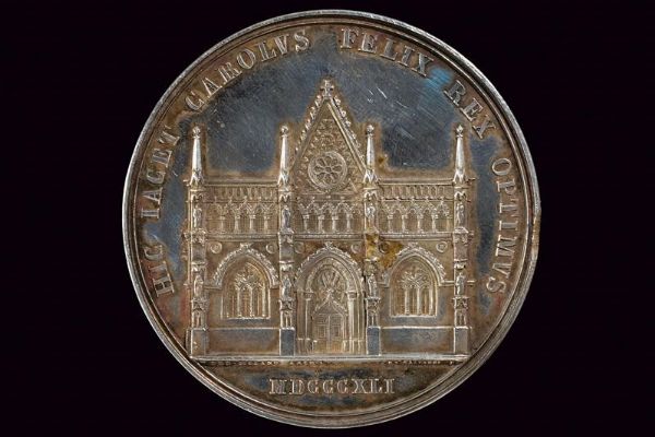 Medaglia Maria Cristina di Borbone Regina delle Due Sicilie (1806-1878)  - Asta Medaglie, Ordini e Decorazioni - Associazione Nazionale - Case d'Asta italiane