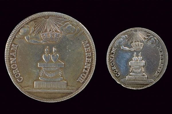 Medaglia Carlo di Borbone (1734-1759) in argento  - Asta Medaglie, Ordini e Decorazioni - Associazione Nazionale - Case d'Asta italiane