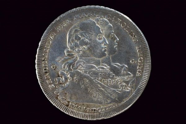 Medaglia Ferdinando IV (1759 - 1816) in argento  - Asta Medaglie, Ordini e Decorazioni - Associazione Nazionale - Case d'Asta italiane