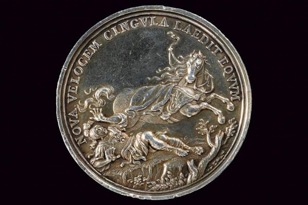 Medaglia Giuseppe I (1705-1711) in argento  - Asta Medaglie, Ordini e Decorazioni - Associazione Nazionale - Case d'Asta italiane