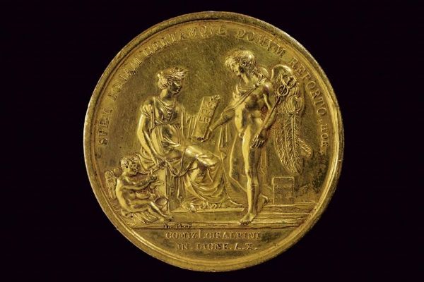 Medaglia per i comizi di Lione 1802  - Asta Medaglie, Ordini e Decorazioni - Associazione Nazionale - Case d'Asta italiane