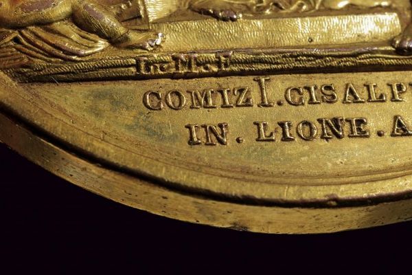 Medaglia per i comizi di Lione 1802  - Asta Medaglie, Ordini e Decorazioni - Associazione Nazionale - Case d'Asta italiane