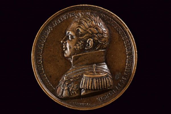 Medaglia per la morte del duca di Berry, Carlo Ferdinando (1778-1820)  - Asta Medaglie, Ordini e Decorazioni - Associazione Nazionale - Case d'Asta italiane