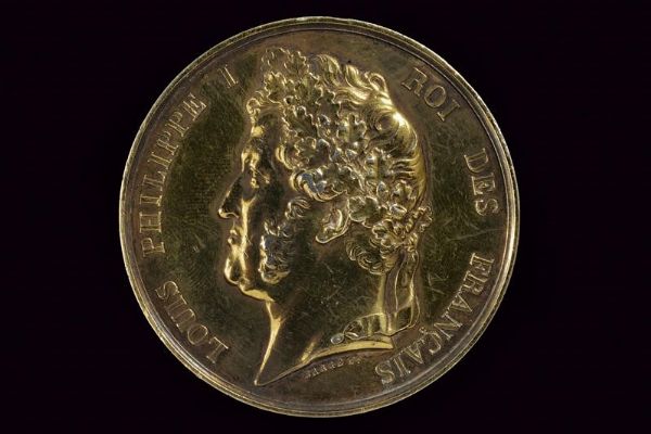 Medaglia Luois Philippe I (1830-48)  - Asta Medaglie, Ordini e Decorazioni - Associazione Nazionale - Case d'Asta italiane