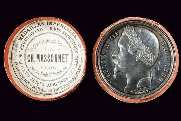 Medaglia per l'annessione della Savoia e di Nizza, Napoleone III (1852-70)  - Asta Medaglie, Ordini e Decorazioni - Associazione Nazionale - Case d'Asta italiane