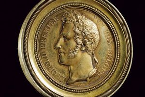 Medaglia, Leopoldo I (1831-65)  - Asta Medaglie, Ordini e Decorazioni - Associazione Nazionale - Case d'Asta italiane