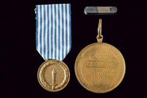 Medaglia Mauriziana per ufficiali generali Mod. 1920  - Asta Medaglie, Ordini e Decorazioni - Associazione Nazionale - Case d'Asta italiane