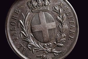 Medaglia d'argento al Valore Militare  - Asta Medaglie, Ordini e Decorazioni - Associazione Nazionale - Case d'Asta italiane