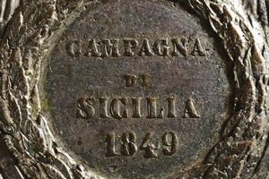 Medaglia Campagna di Sicilia  - Asta Medaglie, Ordini e Decorazioni - Associazione Nazionale - Case d'Asta italiane