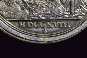 Medaglia Carlo VI in argento  - Asta Medaglie, Ordini e Decorazioni - Associazione Nazionale - Case d'Asta italiane