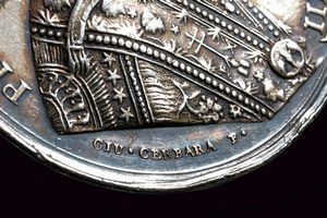 Medaglia Benemerenti Pio VII in argento  - Asta Medaglie, Ordini e Decorazioni - Associazione Nazionale - Case d'Asta italiane