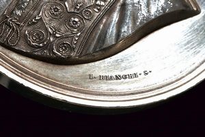 Medaglia Pio IX in argento  - Asta Medaglie, Ordini e Decorazioni - Associazione Nazionale - Case d'Asta italiane