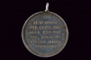 Medaglia a ricordo di Pietro Micca, Carlo Felice (1821-31)  - Asta Medaglie, Ordini e Decorazioni - Associazione Nazionale - Case d'Asta italiane