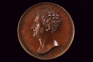 Medaglia Elisa Bonaparte Granduchessa di Toscana (1805 al 1814) in bronzo  - Asta Medaglie, Ordini e Decorazioni - Associazione Nazionale - Case d'Asta italiane