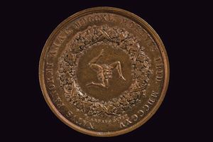 Medaglia Giovanni Meli, Ferdinando II (1830-59)  - Asta Medaglie, Ordini e Decorazioni - Associazione Nazionale - Case d'Asta italiane