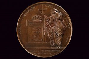 Medaglia Francesco I delle Due Sicilie (1825 - 1830) in bronzo  - Asta Medaglie, Ordini e Decorazioni - Associazione Nazionale - Case d'Asta italiane