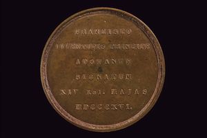 Medaglia Ferdinando IV (1759 - 1816) in bronzo  - Asta Medaglie, Ordini e Decorazioni - Associazione Nazionale - Case d'Asta italiane