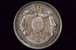 Medaglia per la visita dei reali di Napoli alla zecca di Parigi, Francesco I (1825-30)  - Asta Medaglie, Ordini e Decorazioni - Associazione Nazionale - Case d'Asta italiane