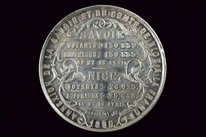 Medaglia per l'annessione della Savoia e di Nizza, Napoleone III (1852-70)  - Asta Medaglie, Ordini e Decorazioni - Associazione Nazionale - Case d'Asta italiane