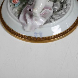 Figurine con le quattro stagioni.<BR>XX secolo.  - Asta Ceramiche - Associazione Nazionale - Case d'Asta italiane