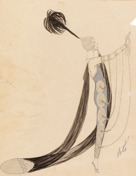 Erté (Romain de Tirtoff) : Bal de l'opéra  - Asta Ert e il Paris Music Hall - Associazione Nazionale - Case d'Asta italiane