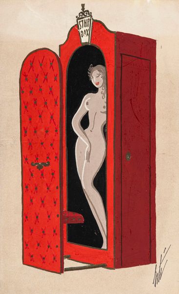 Erté (Romain de Tirtoff) : Strip Box  - Asta Ert e il Paris Music Hall - Associazione Nazionale - Case d'Asta italiane