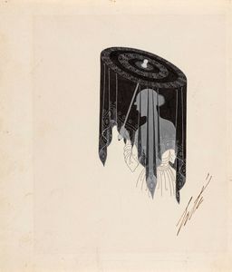 Erté (Romain de Tirtoff) - Ombrelle