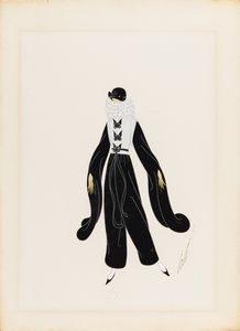 Erté (Romain de Tirtoff) - Pierrot