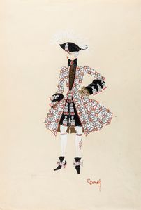 Ladislaus Czettel - Noble en vêtements élégants