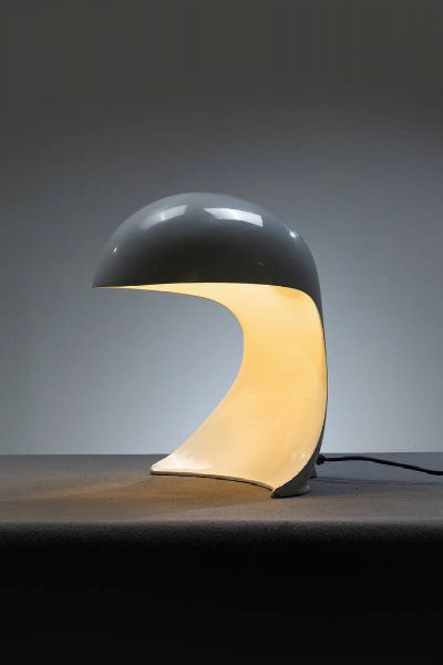 TOGNON DARIO  STUDIO CELLI : Lampada da tavolo mod. Dania  - Asta Design  - Associazione Nazionale - Case d'Asta italiane