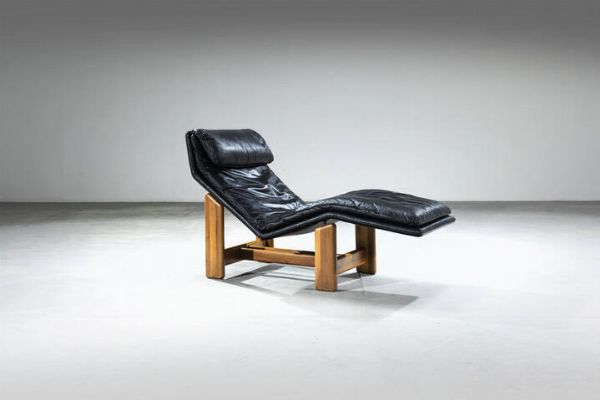 TARCISIO COLZANI : Chaise Longue mod. Periplo  - Asta Design  - Associazione Nazionale - Case d'Asta italiane