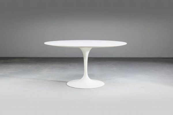 EERO SAARINEN : Tavolo mod.Tulip 164  - Asta Design  - Associazione Nazionale - Case d'Asta italiane